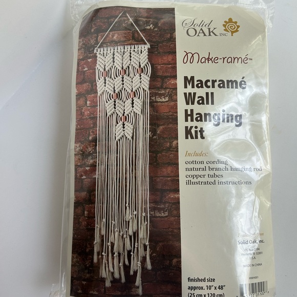 Macrame Wall Hanging Kit - Picture 3 of 7